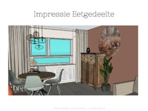 Interieur advies Eetkamer